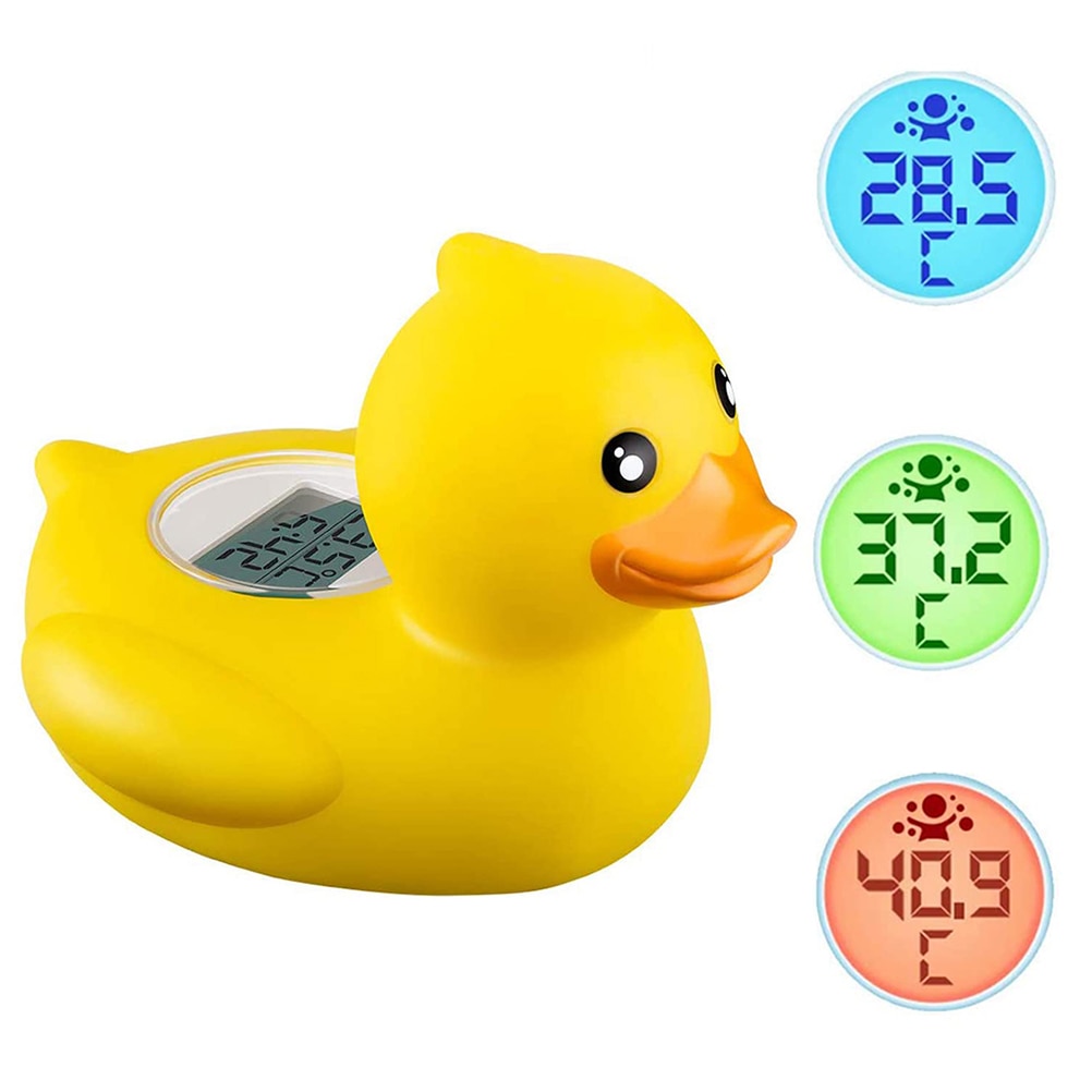 Baby Bath Thermometer Bath Water Temperature Digital Room Thermometer Duck Floating Thermometer Bath Baby Bath Toys